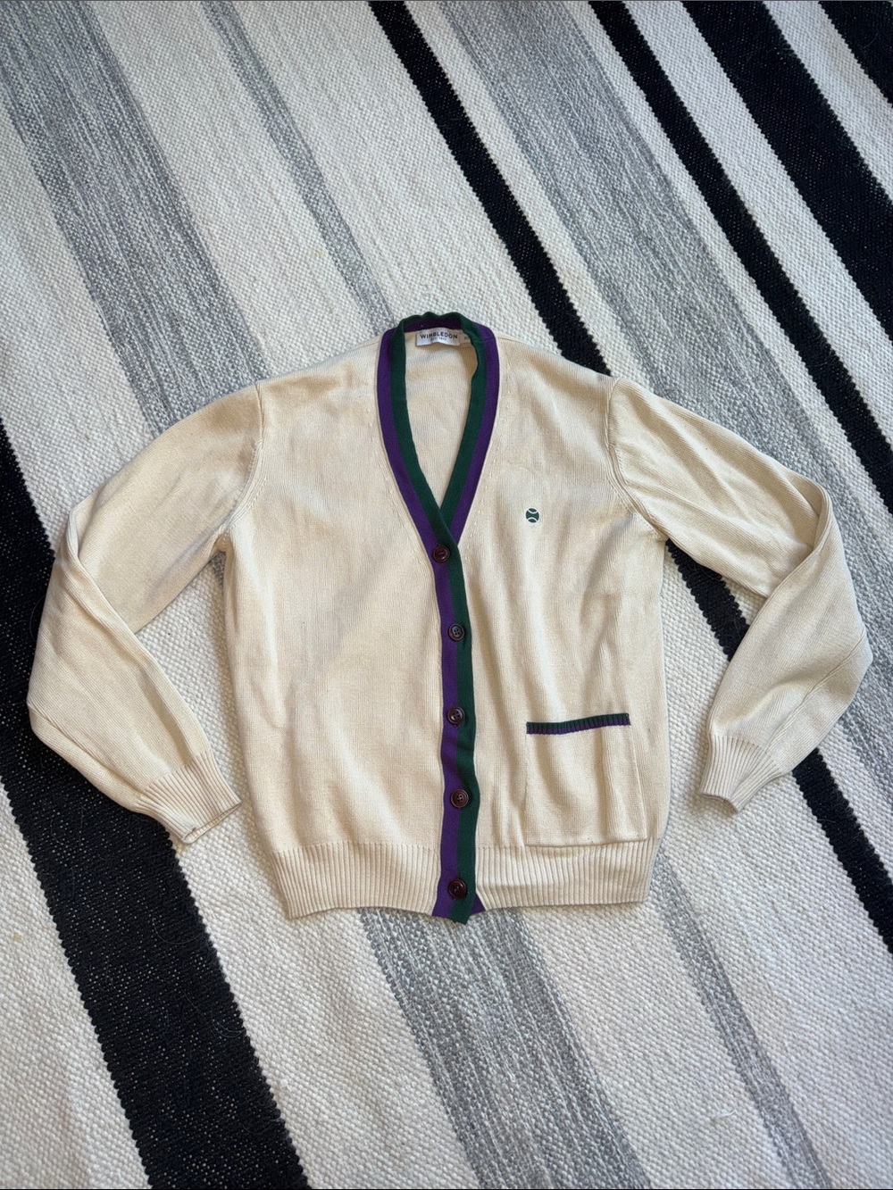 Wimbledon Official Cardigan Sweater